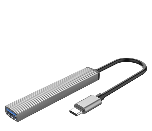 Orico USB-C - 1x USB-A 3.0, 3x USB-A 2.0 - szary - 1343456 - zdjęcie 3